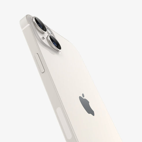 AGL05205 - iPhone 14 Pro / 14 Pro Max Optik Pro Lens Protector in black showing the device